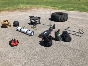 Outdoor workout equipment for Post-COVID-19
